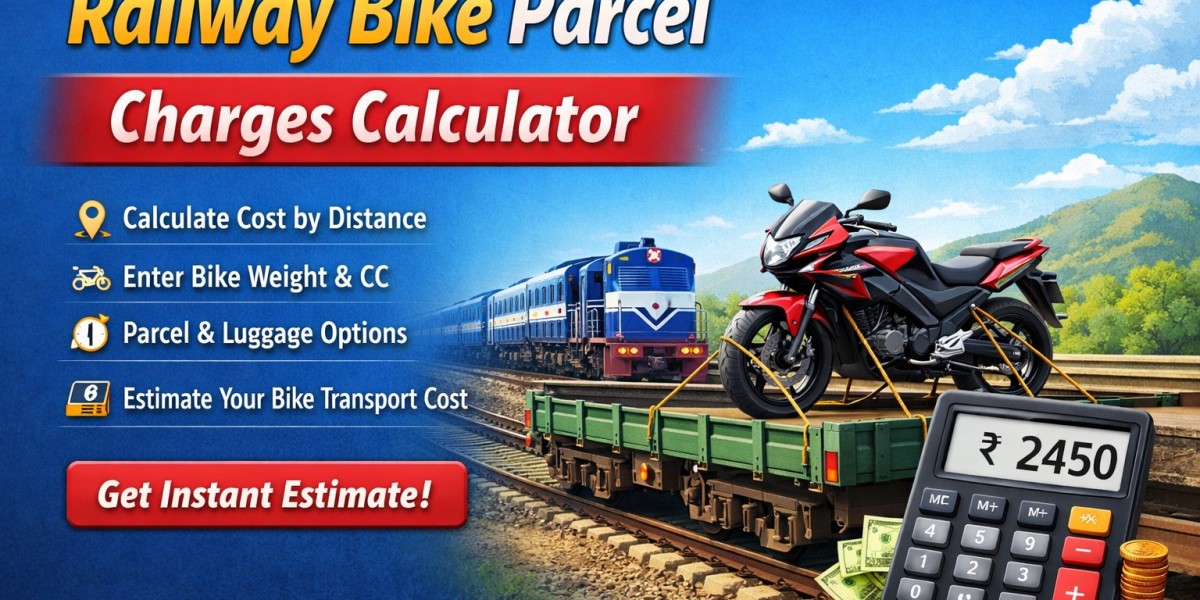 Railway Bike Parcel Charges Calculator – Estimate Bike Transport Cost Easily
