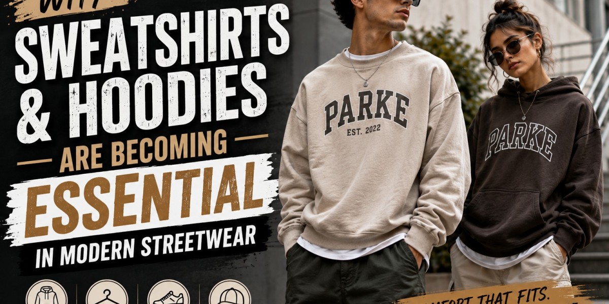 Why Sweatshirts and Hoodies Are Becoming Essential in Modern Streetwear