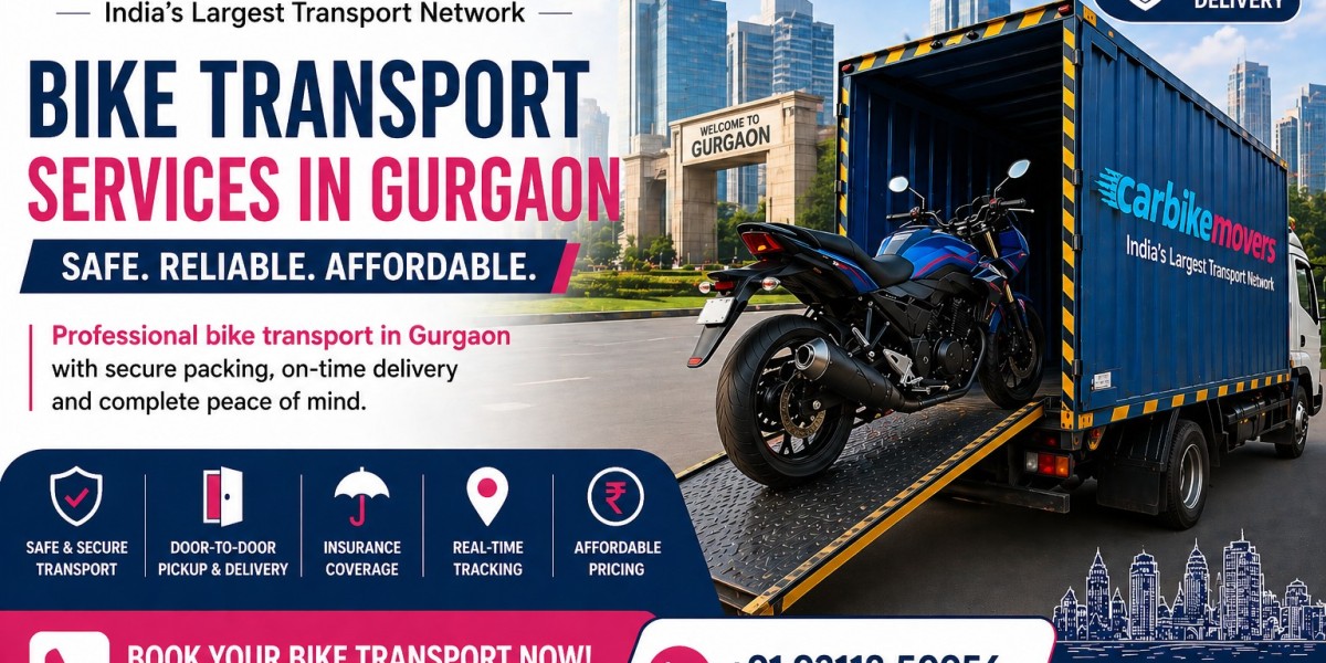 Bike Shifting Services in Gurgaon: A Complete Solution for Easy Two-Wheeler Relocation