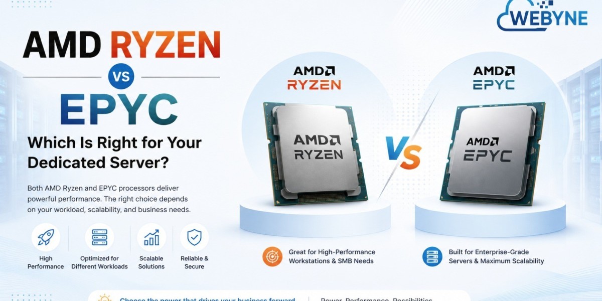AMD Ryzen vs EPYC: Which Is Right for Your Dedicated Server?