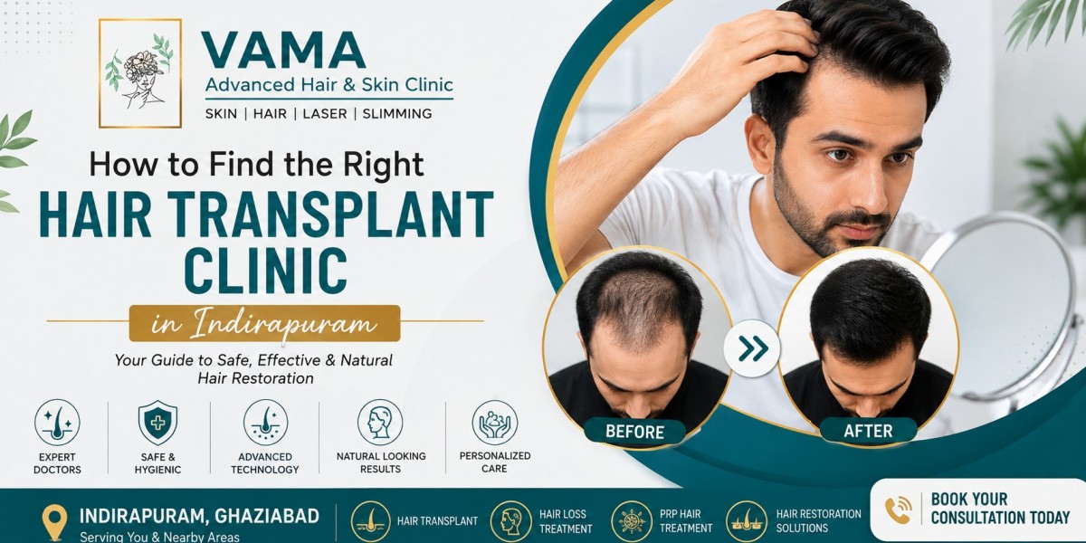 How to Find the Right Hair Transplant Clinic in Indirapuram for Your Needs?