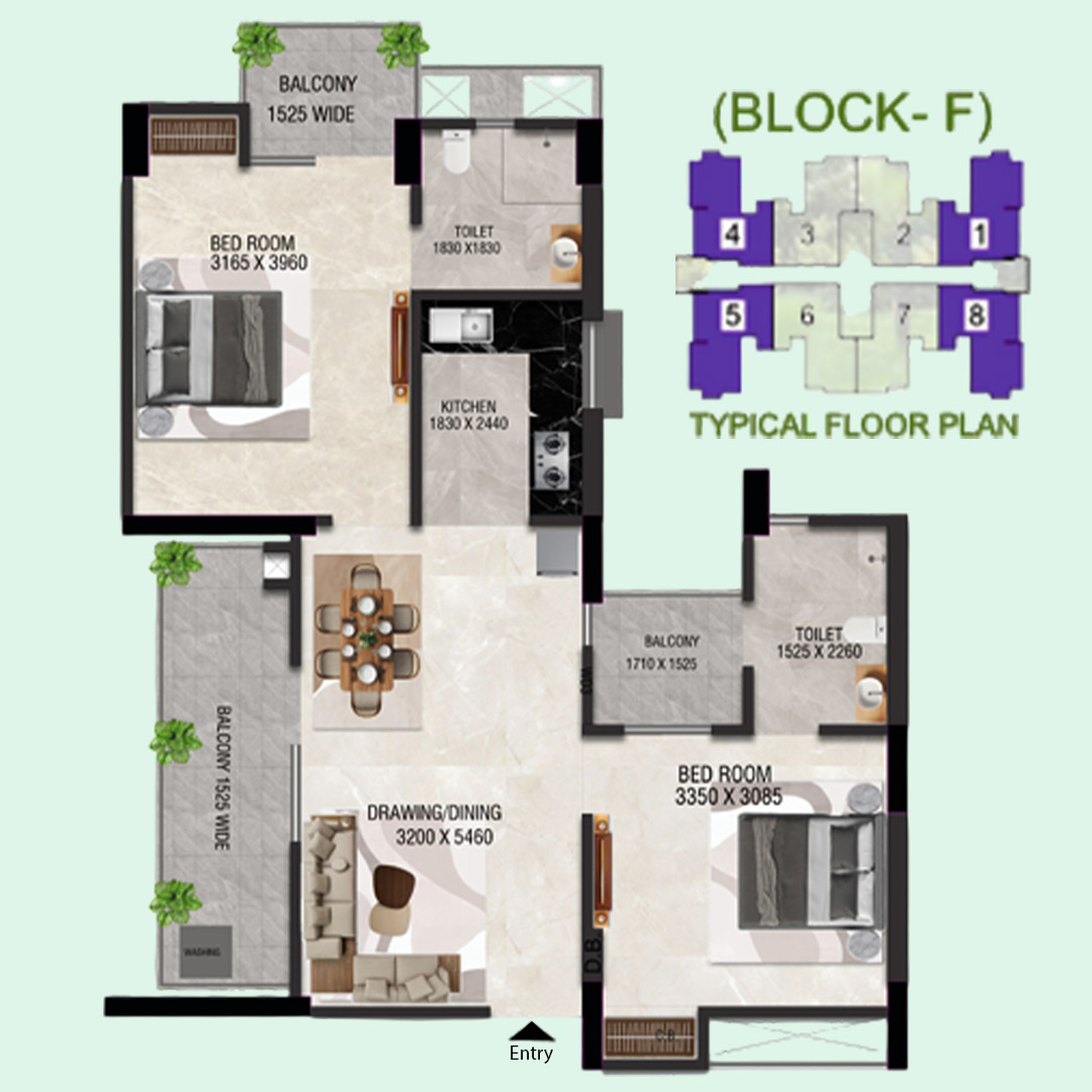 Meadows Vista Phase 2 | Flats in Raj Nagar Extension