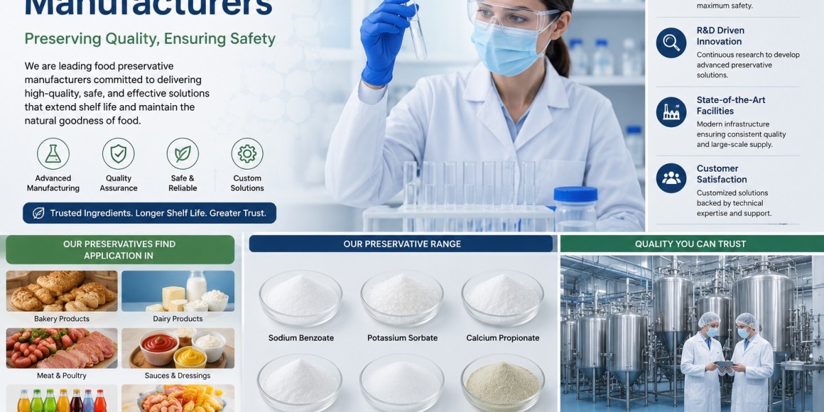 Understanding the Role of Food Preservative Manufacturers in the Food Industry  20-word Description: