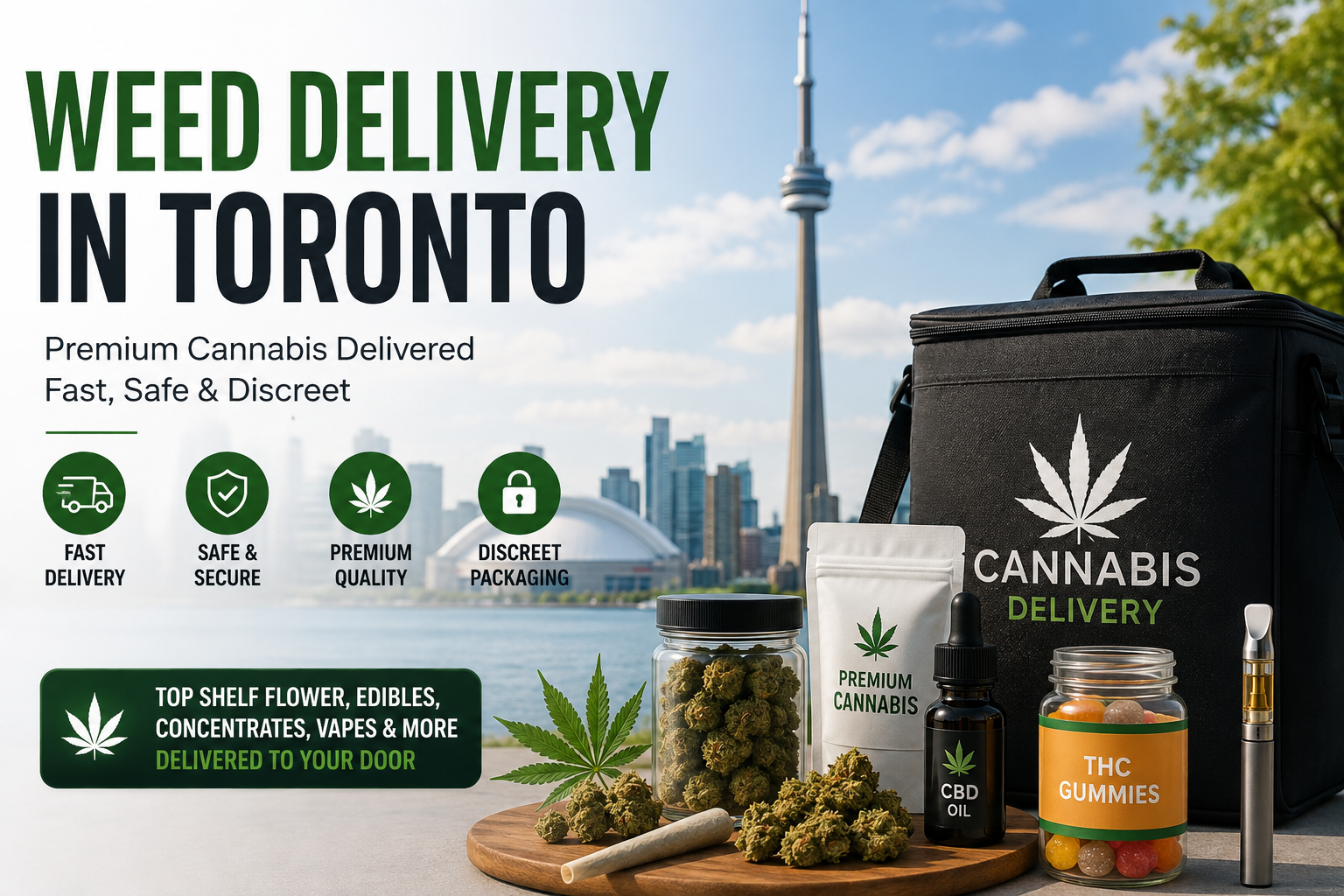 Whizolosophy | Weed Delivery in Toronto: A Convenient Way to Get Premium Cannabis