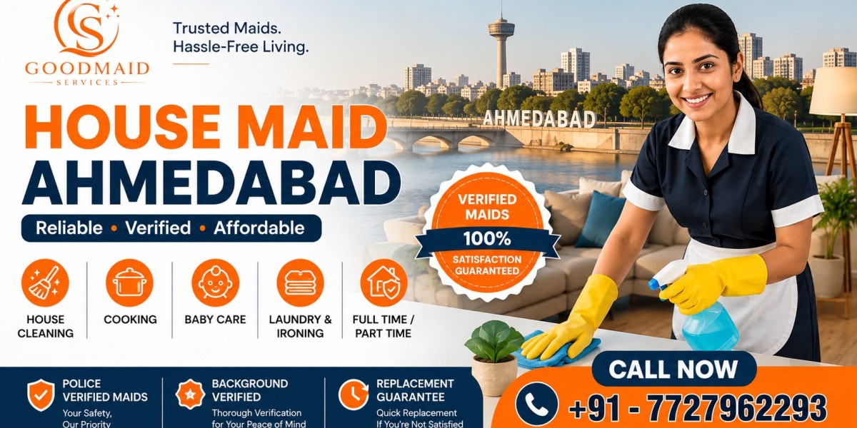 Home Maid Service In Ahmedabad – Full-Time & Part-Time Options
