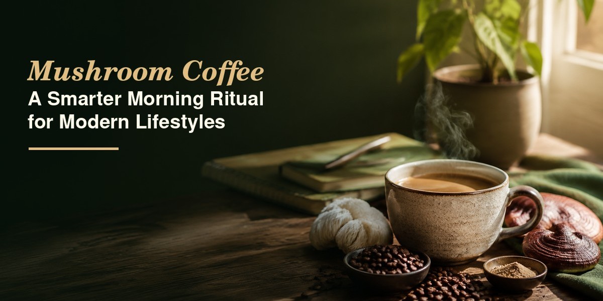 Mushroom Coffee: A Smarter Morning Ritual for Modern Lifestyles