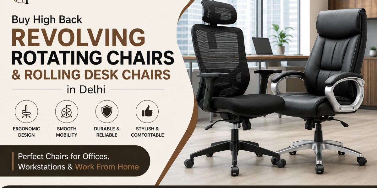 Office Chair Supplier in Delhi: Comfortable & Ergonomic Seating Solutions