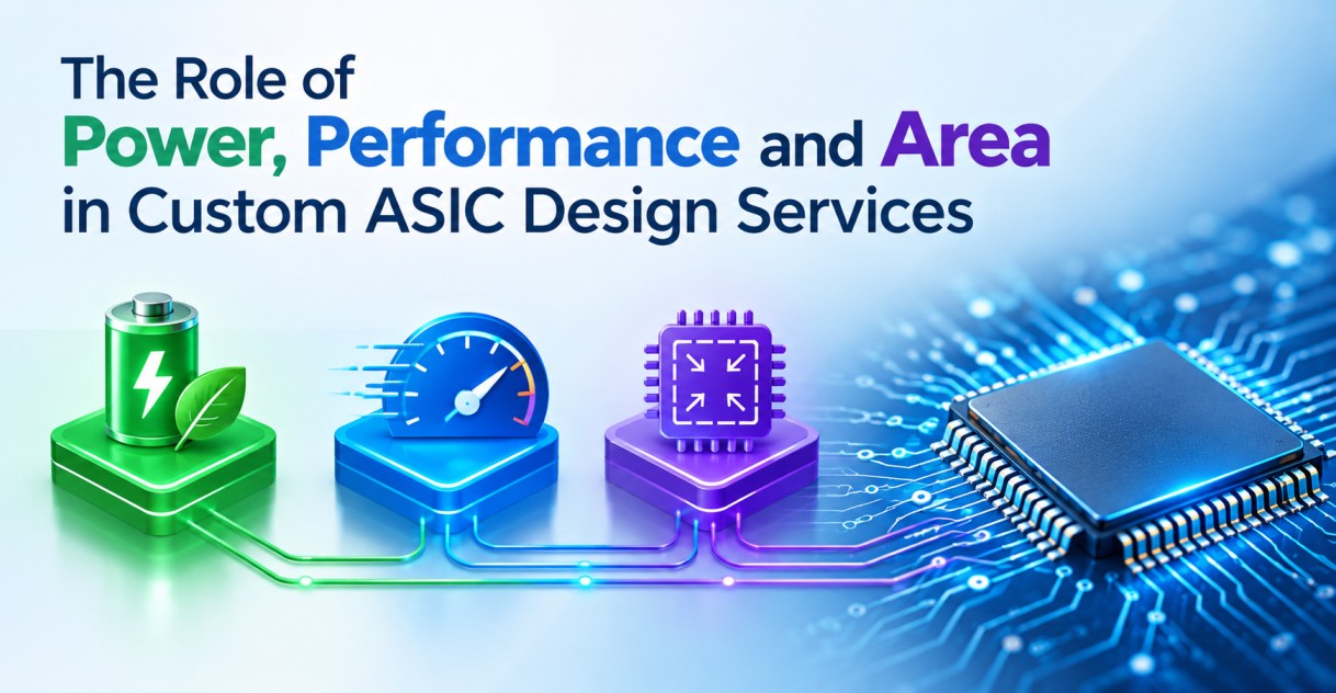 The Role of Power, Performance and Area in Custom ASIC Design Services