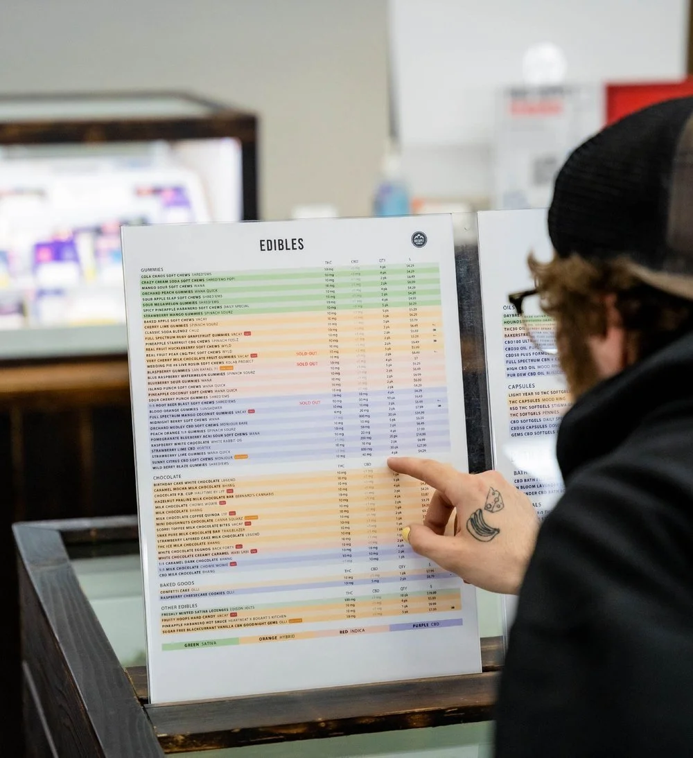 Automated Cannabis Dispensary Print Menus | BudSense