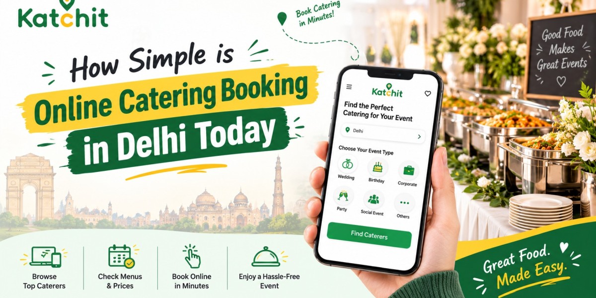 How Simple is Online Catering Booking in Delhi Today