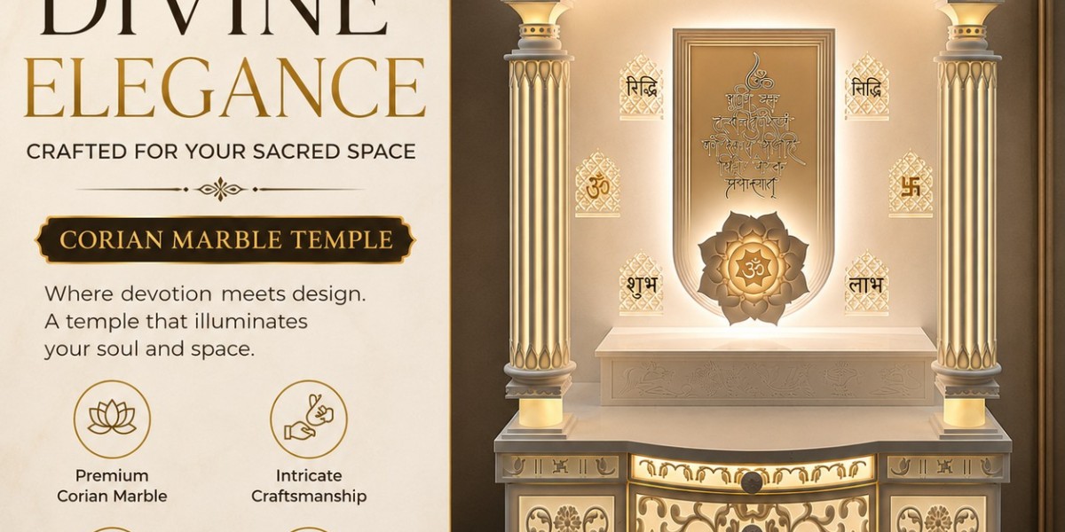 Engraverssign – Your Friendly Neighborhood Destination for Corian Mandir Design and Corian Marble Mandir in Delhi
