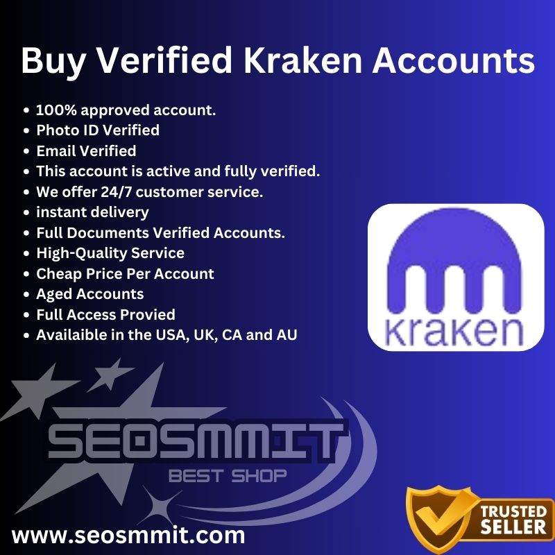 Buy Verified Kraken Accounts-USA Full DM Verified Crypto
