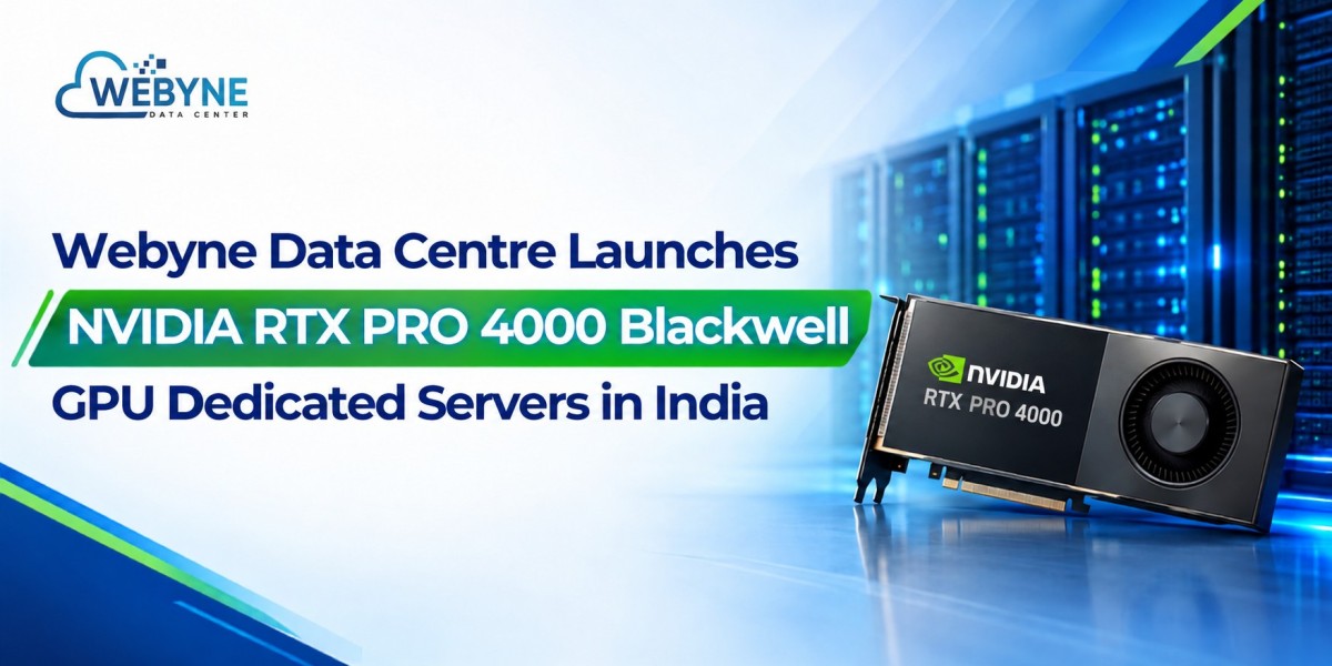 Webyne Data Centre Launches NVIDIA RTX PRO 4000 Blackwell GPU Dedicated Servers in India