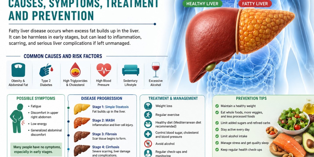 Fatty Liver Disease: Causes, Symptoms, Stages & Treatment