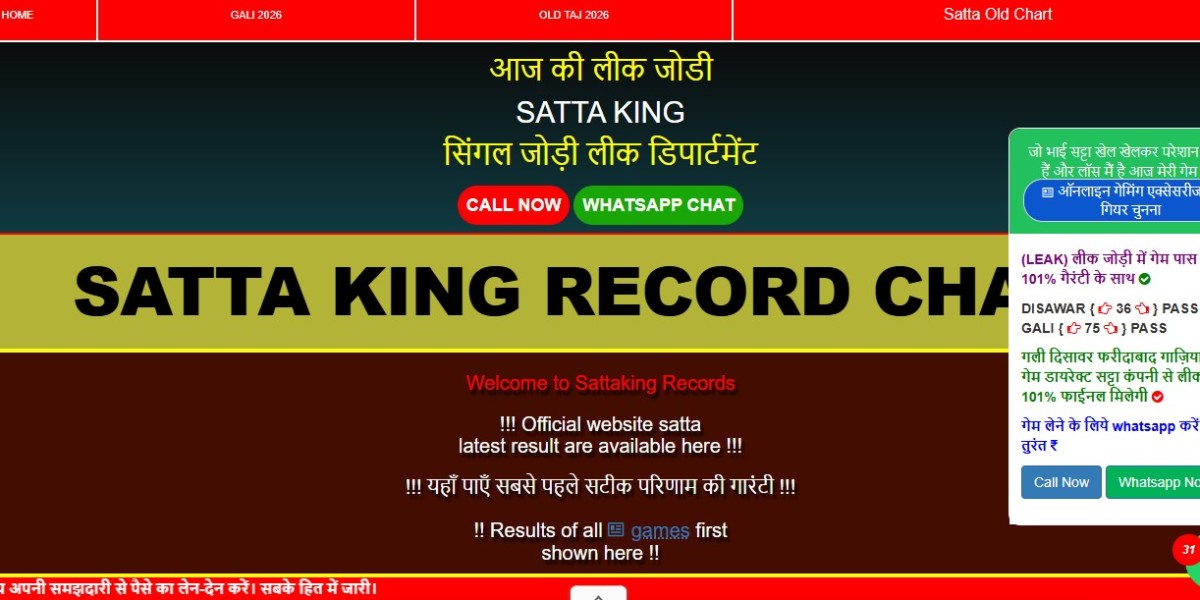 Satta King Record – Daily Charts, Live Updates & Historical Records
