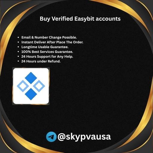 Buy Verified Easybit accounts -
