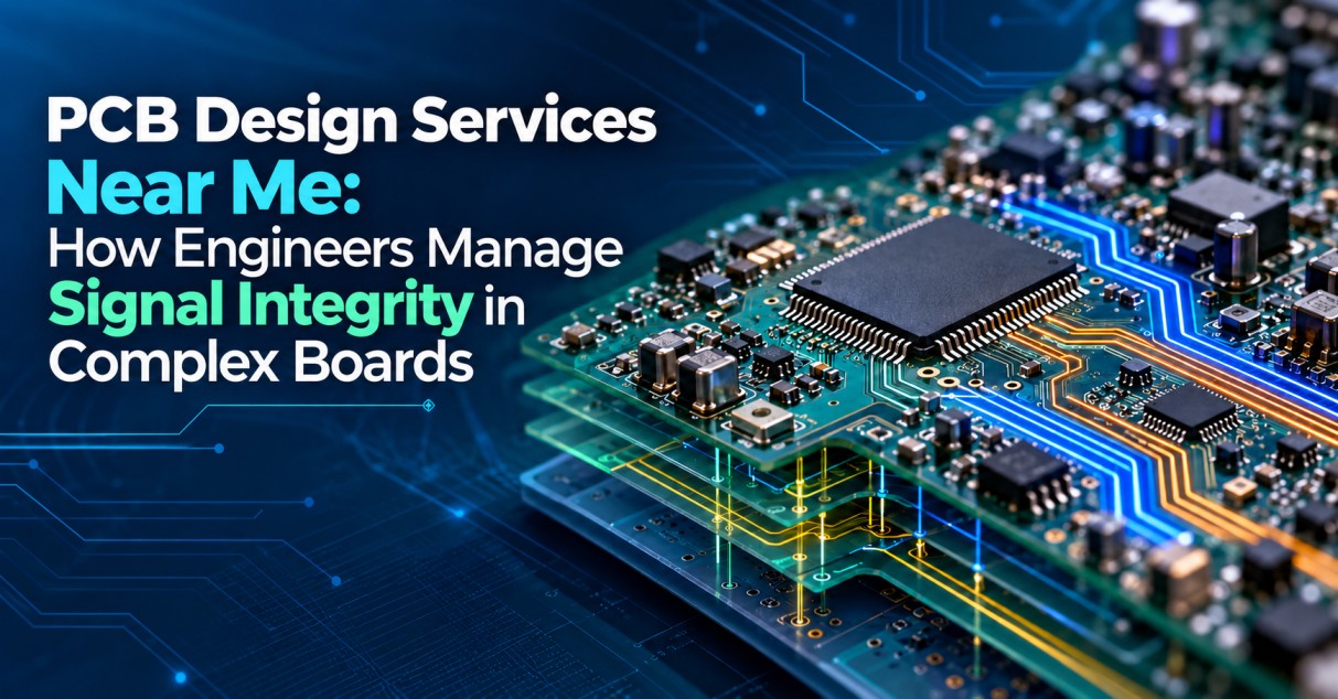 PCB Design Services Near Me: How Engineers Manage Signal Integrity in Complex Boards