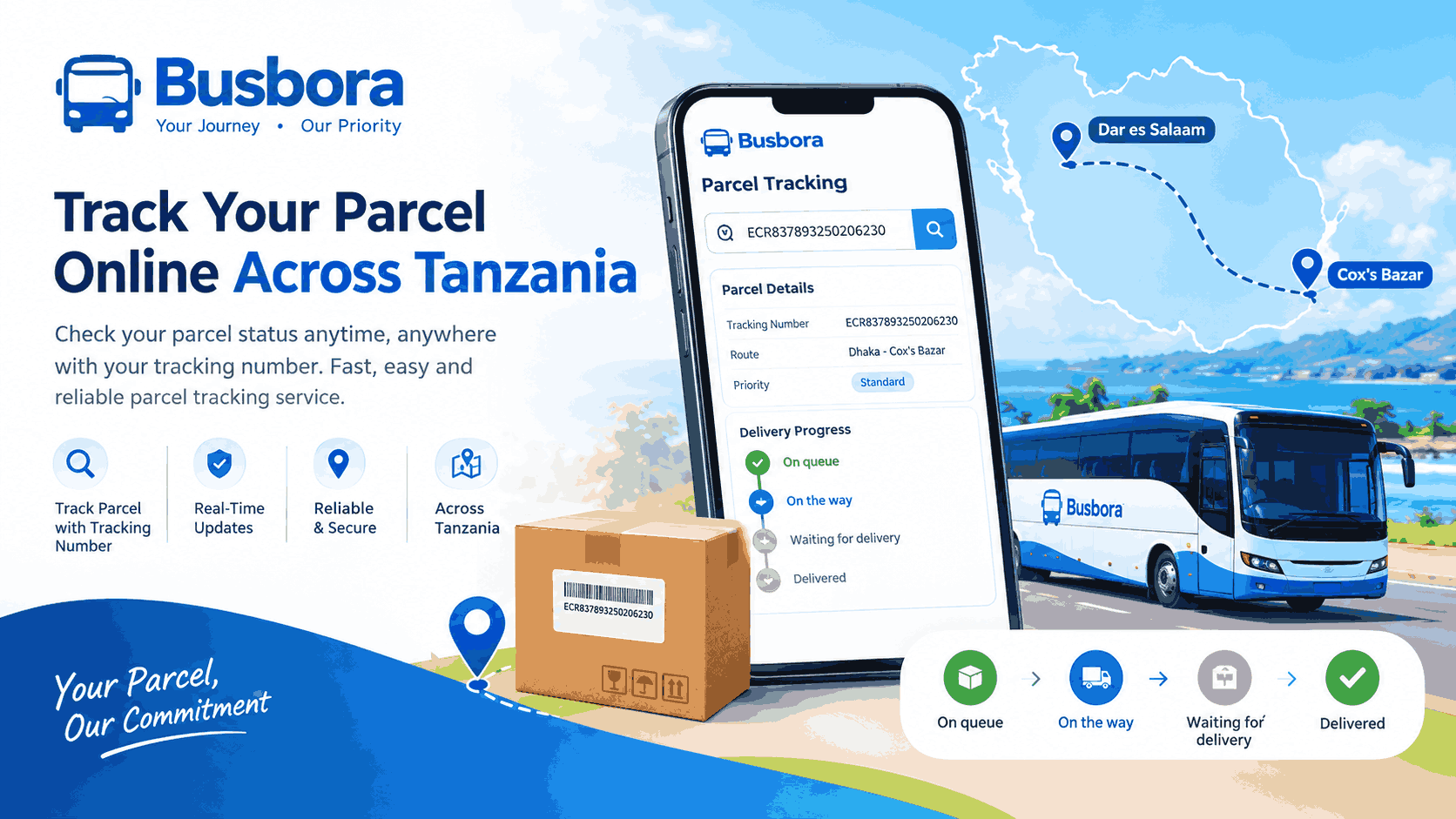 Guide for Online Parcel Tracking in Tanzania