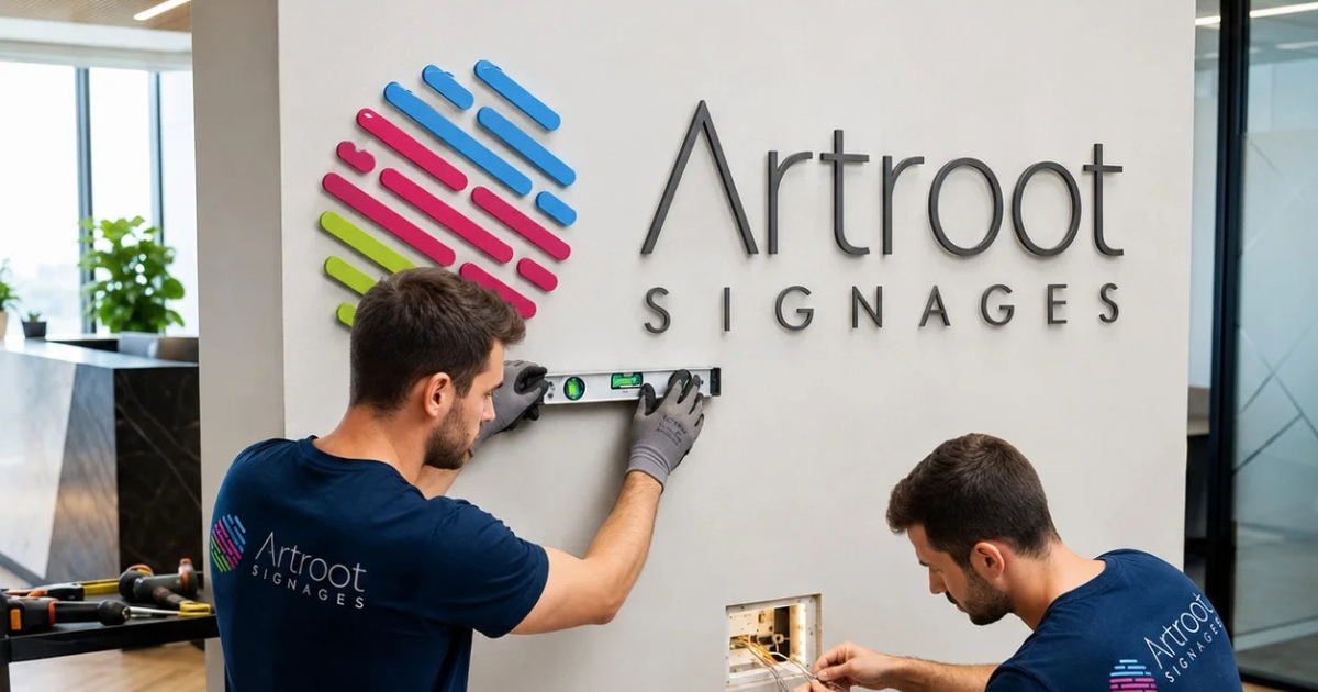 Custom Signage Manufacturer in Delhi NCR | Artroot Signages