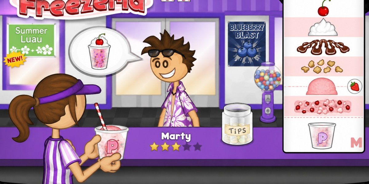 Whisking Up Sweet Dreams: A Look at Papa's Freezeria and the Art of Virtual Service