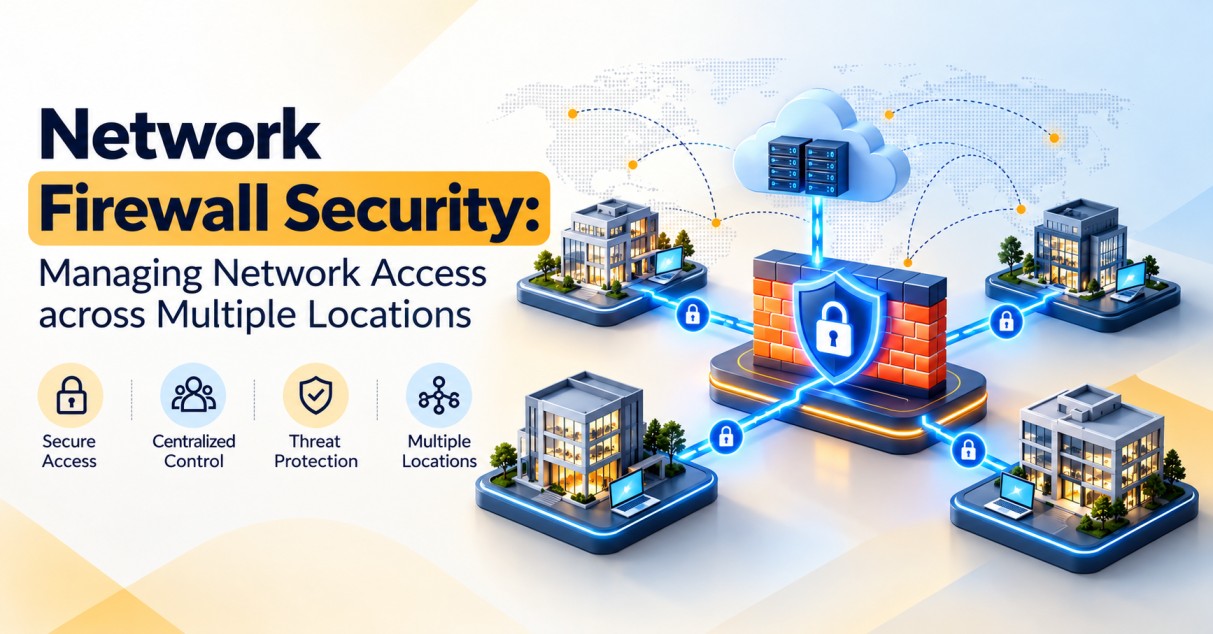 Network Firewall Security for Multiple Office Locations