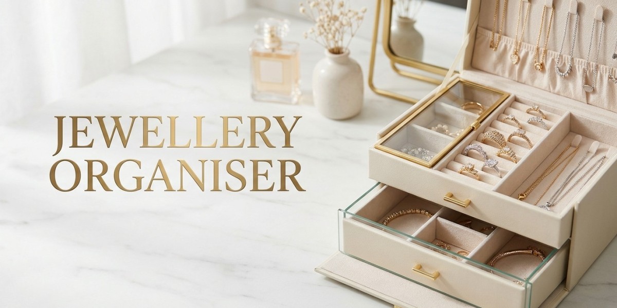 Jewellery Organiser Boxes with Multiple Compartments
