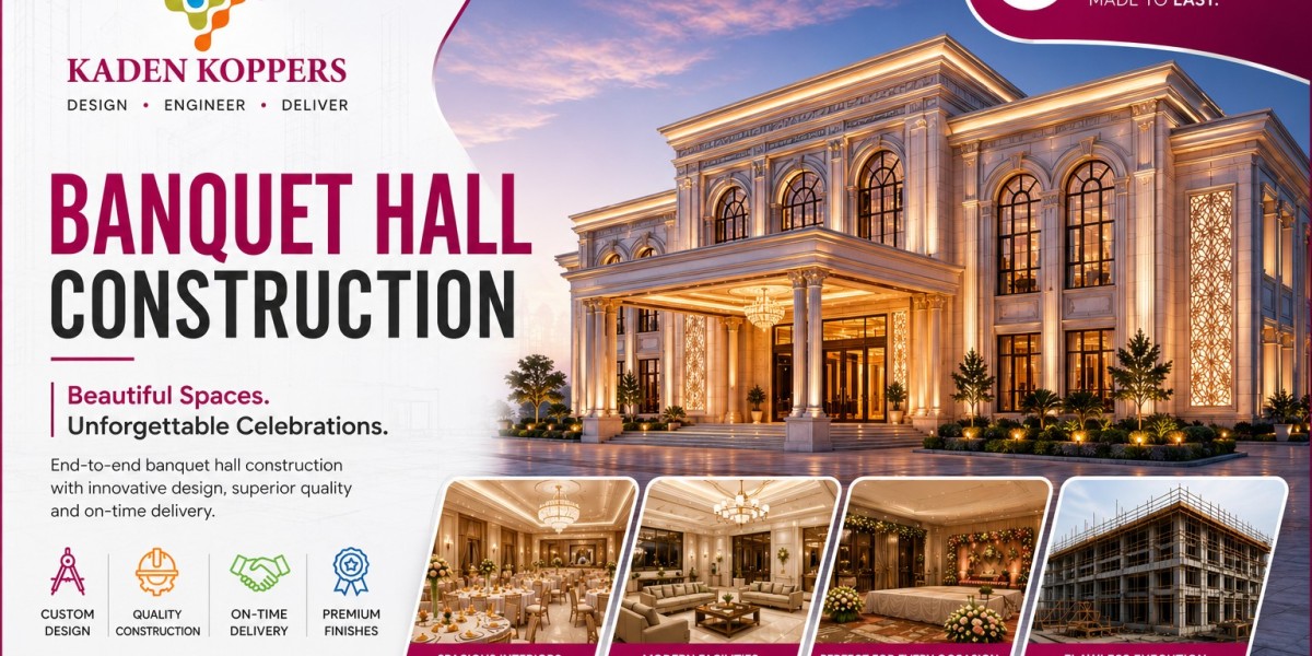 Banquet Hall Construction Company in India | Kaden Koppers